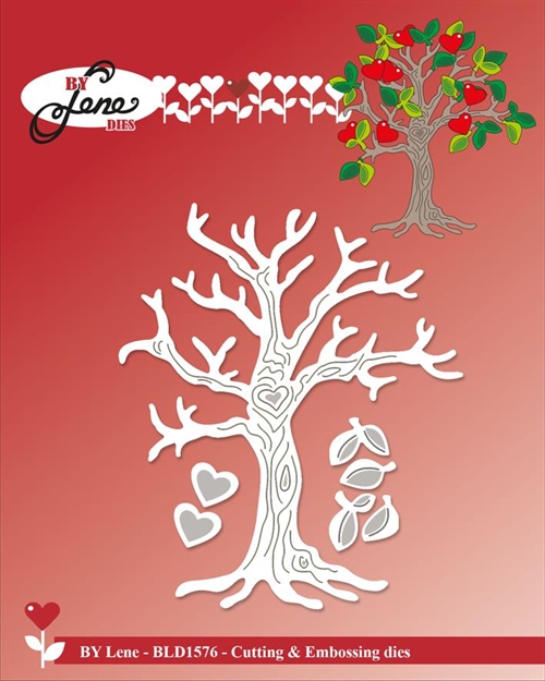 By Lene dies Love tree 7,6x9cm